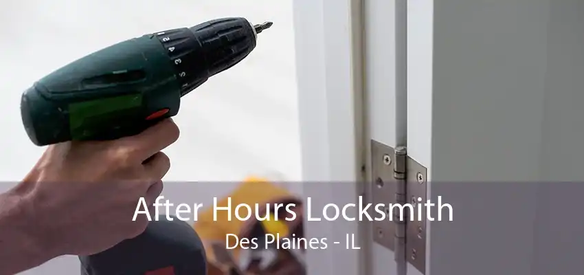 After Hours Locksmith Des Plaines - IL