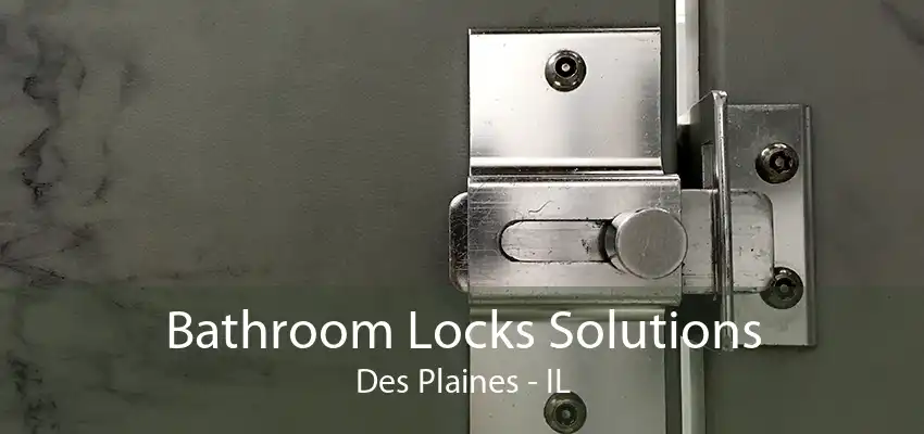 Bathroom Locks Solutions Des Plaines - IL