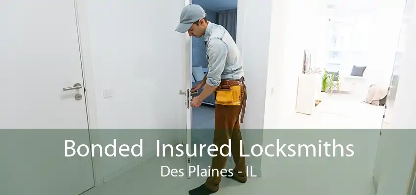 Bonded  Insured Locksmiths Des Plaines - IL