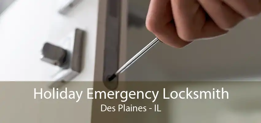 Holiday Emergency Locksmith Des Plaines - IL