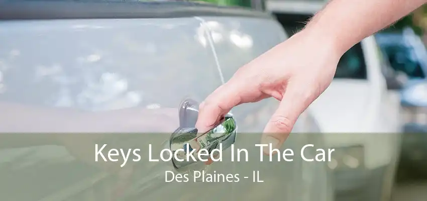 Keys Locked In The Car Des Plaines - IL