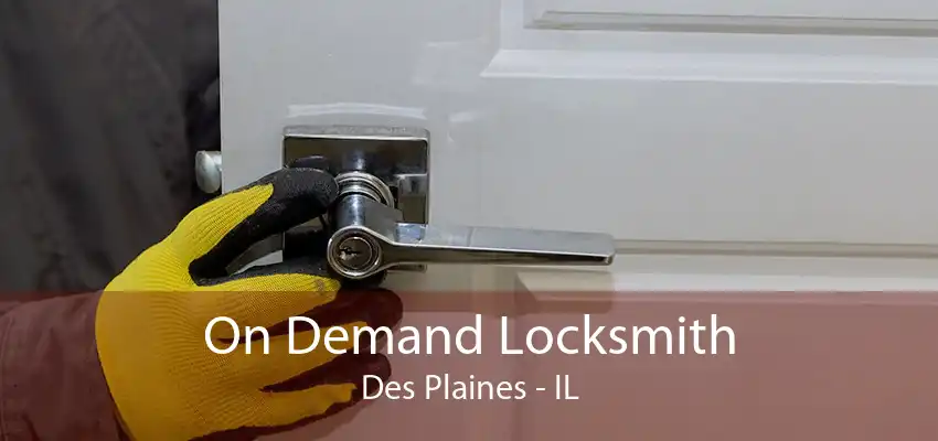 On Demand Locksmith Des Plaines - IL