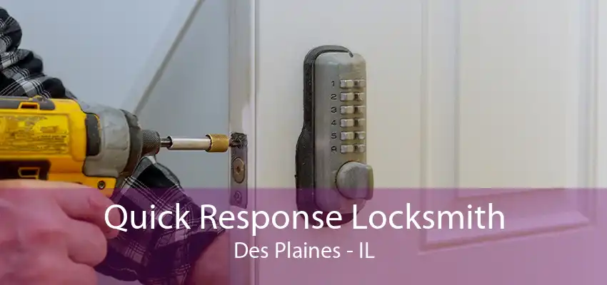 Quick Response Locksmith Des Plaines - IL